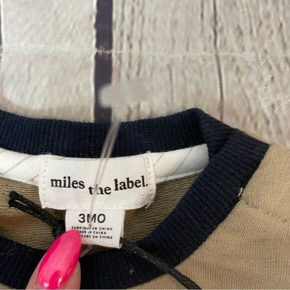 Miles the Label Baby Bowling Inspired Crewneck Sweatshirt - Picture 5 of 5